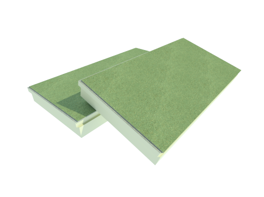 Afgewerkte isolatieplaat voor na-isolatie van zoldervloer
