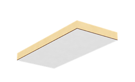 Isolatieplaat met afwerking voor na-isolatie van hellende daken