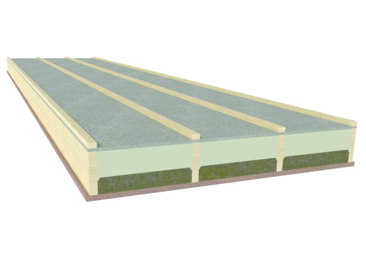 Double caisson avec une résistance au feu de 60 minutes